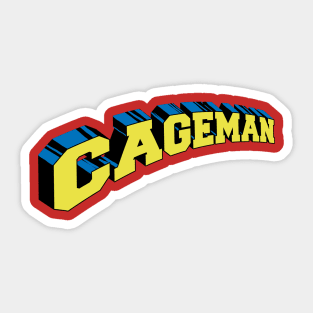 Cageman Tittle Sticker